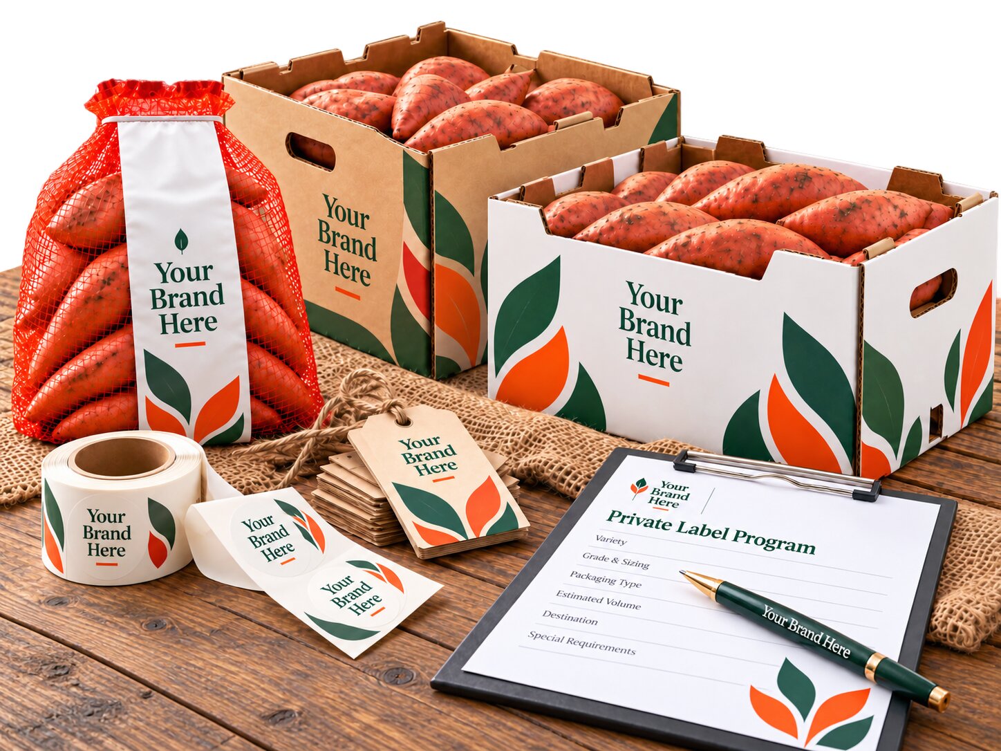 Reefiya export carton, mesh bag, and packaging